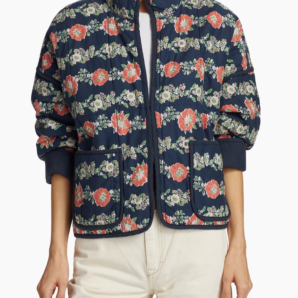 Free People Chloe Jacket in Dusk Combo